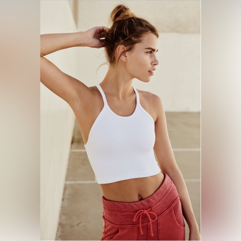 Free People Movement Happiness Runs crop tank